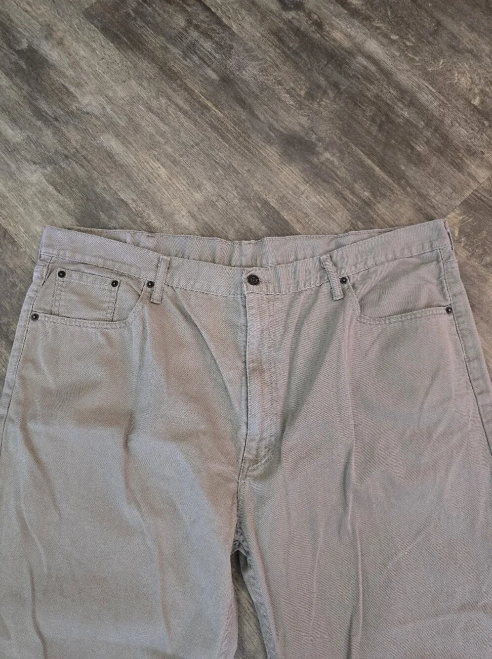 Levi's Men's Straight Jeans in Light Khaki